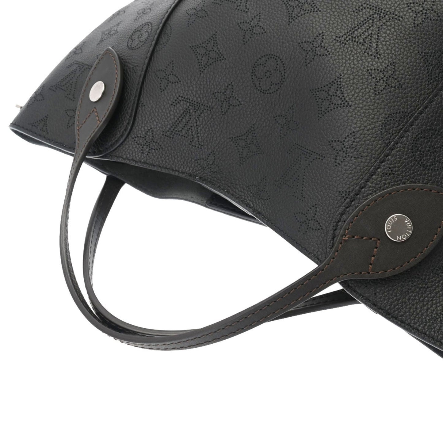 LOUIS VUITTON Monogram Hina PM Noir/Brown Women's Mahina Bag