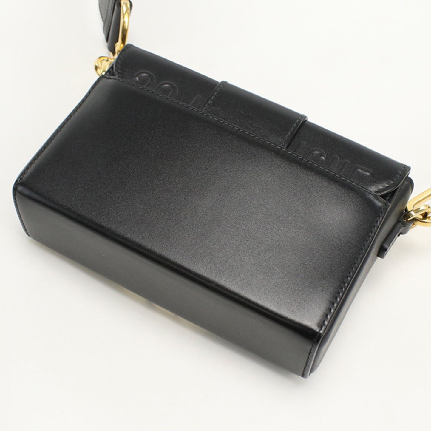 Christian Dior Black Leather Shoulder Bag  