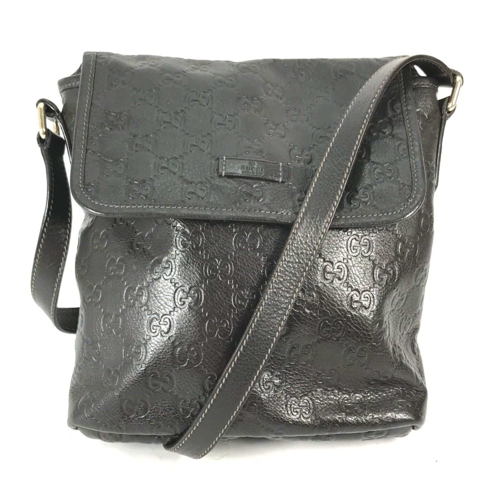 Gucci Leather Shoulder Bag