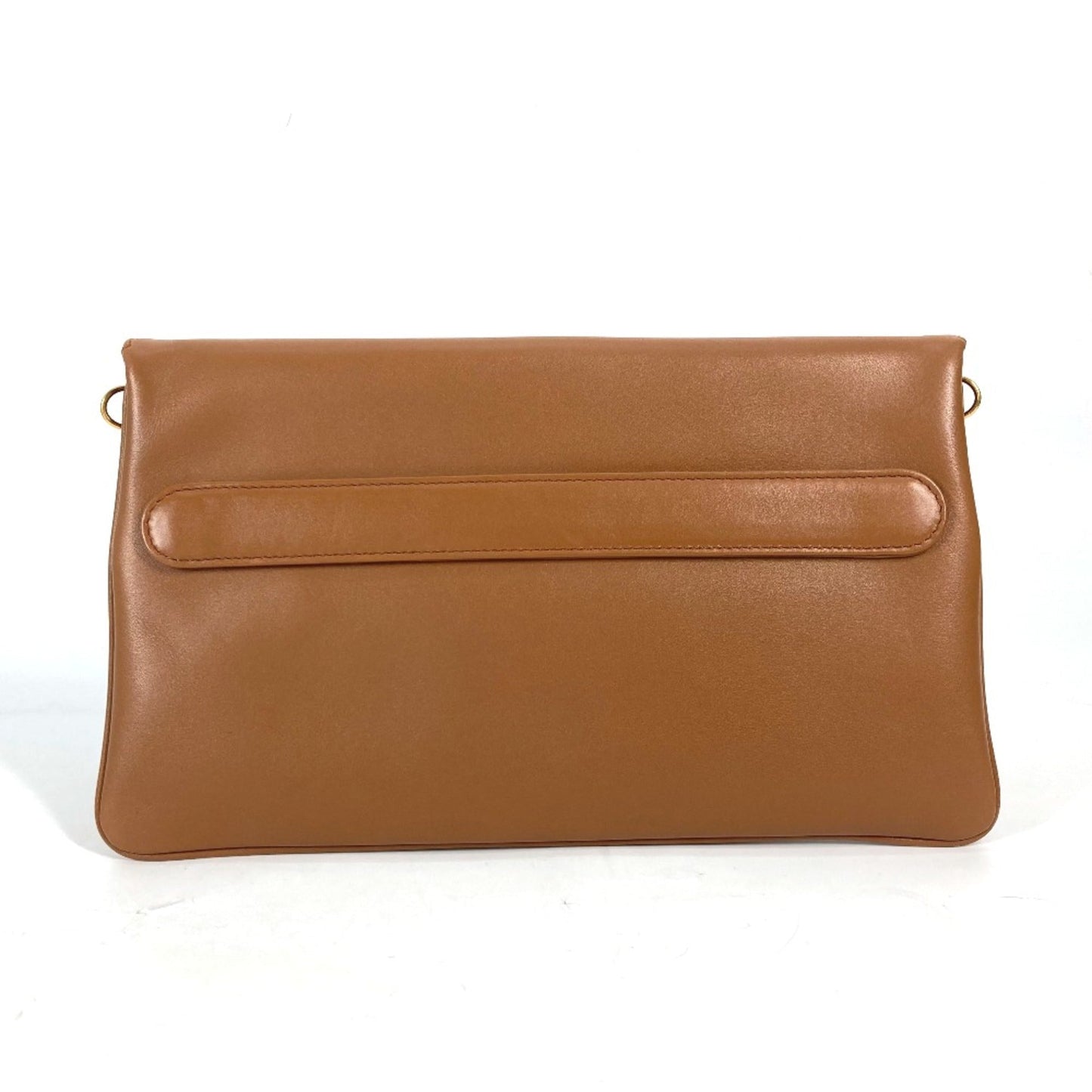 Christian Dior Brown Leather Handbag  