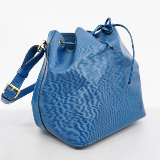 Louis Vuitton Epi Petit Noe Women's Shoulder Bag Toledo Blue
