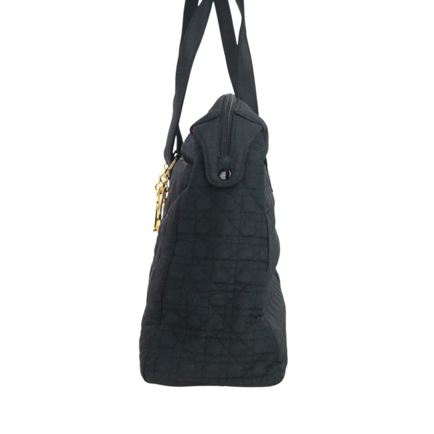Christian Dior Black Boston Bag Tote Bag  