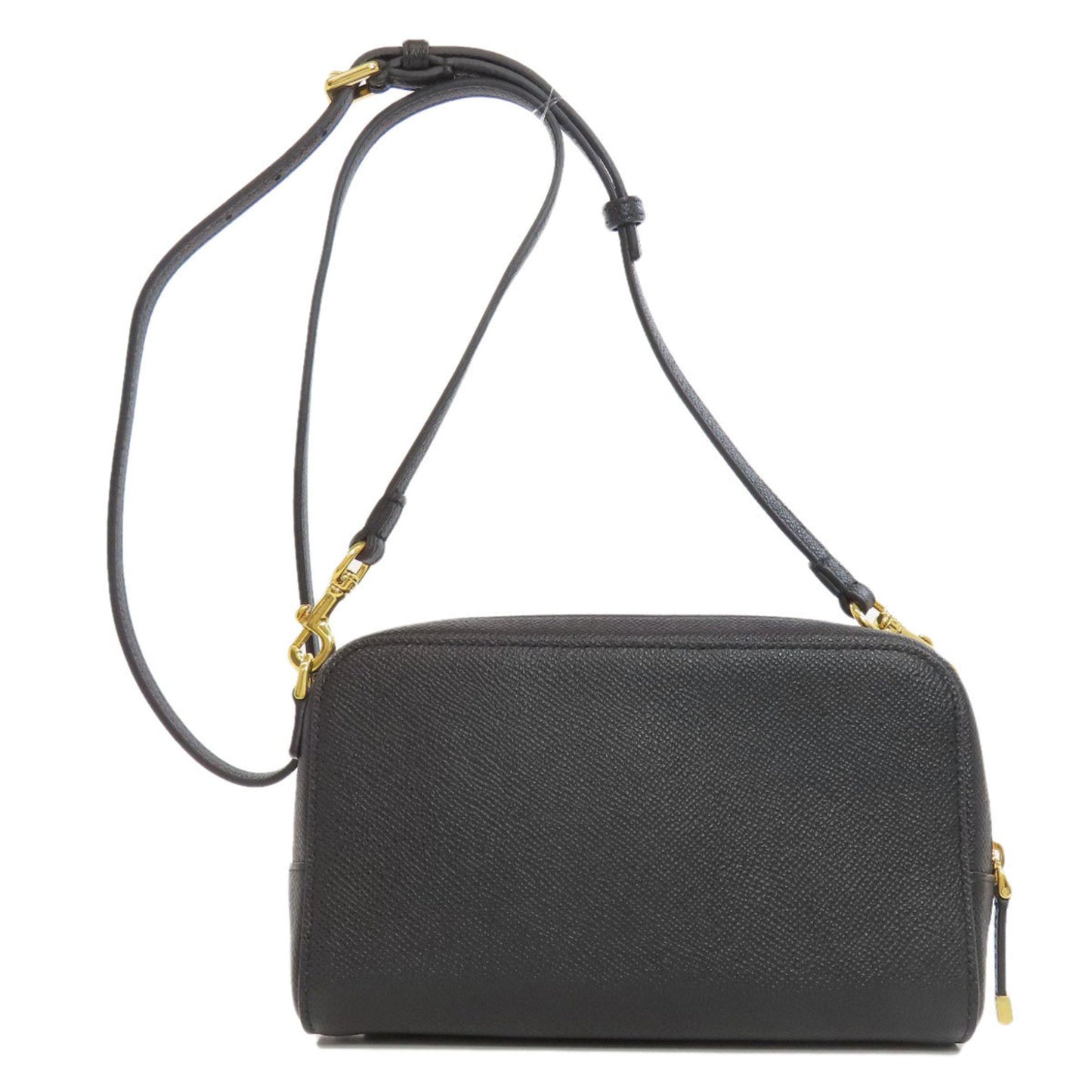 Christian Dior Black Leather Shoulder Bag  