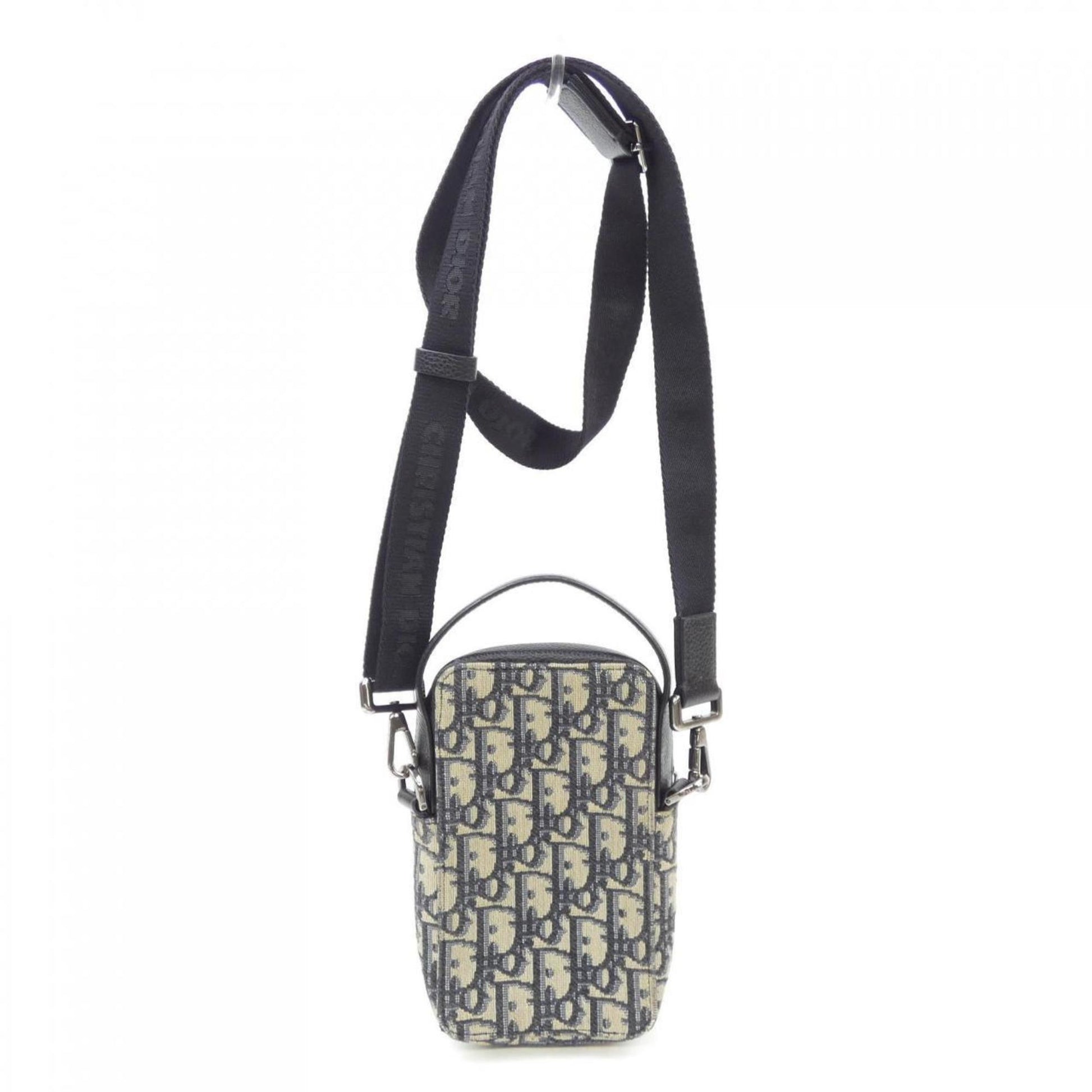 Christian Dior Navy White Handbag  