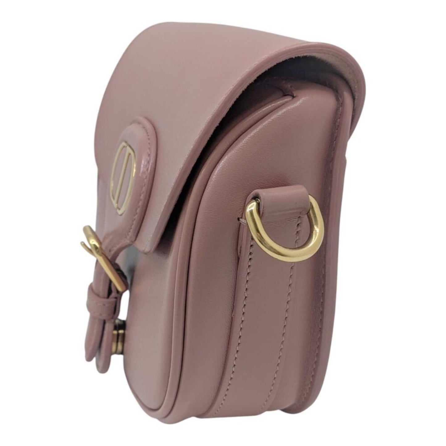 Christian Dior Pink Leather Shoulder Bag  