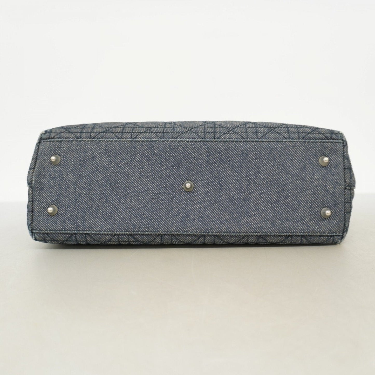 Christian Dior Navy Denim Handbag  