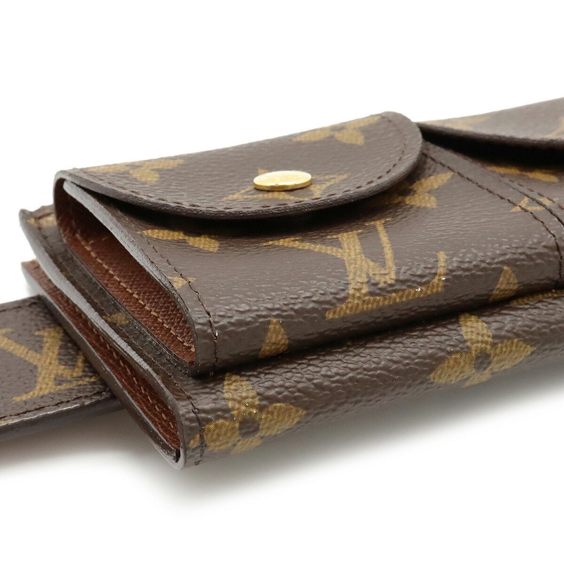 LOUIS VUITTON Monogram Santulle Pochette Duo Belt Bag Waist Pouch #80