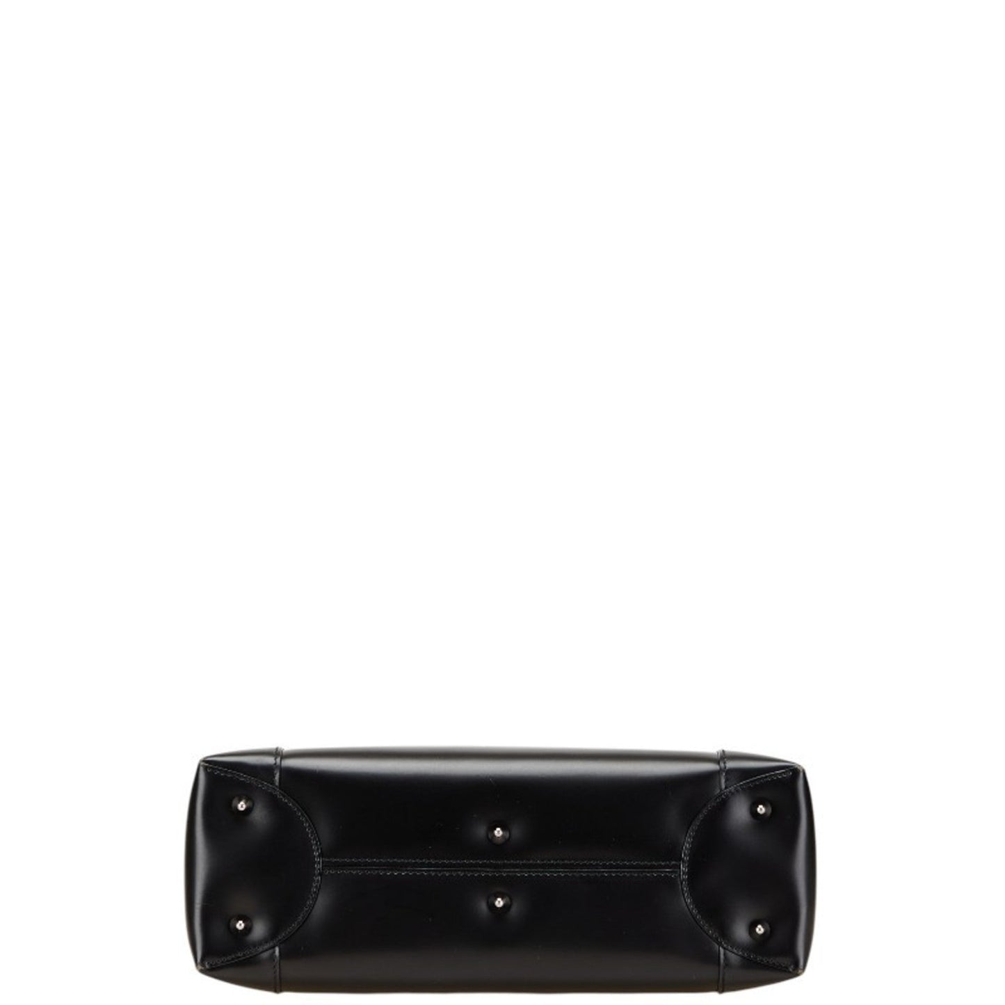 Christian Dior Black Leather Handbag Shoulder Bag  