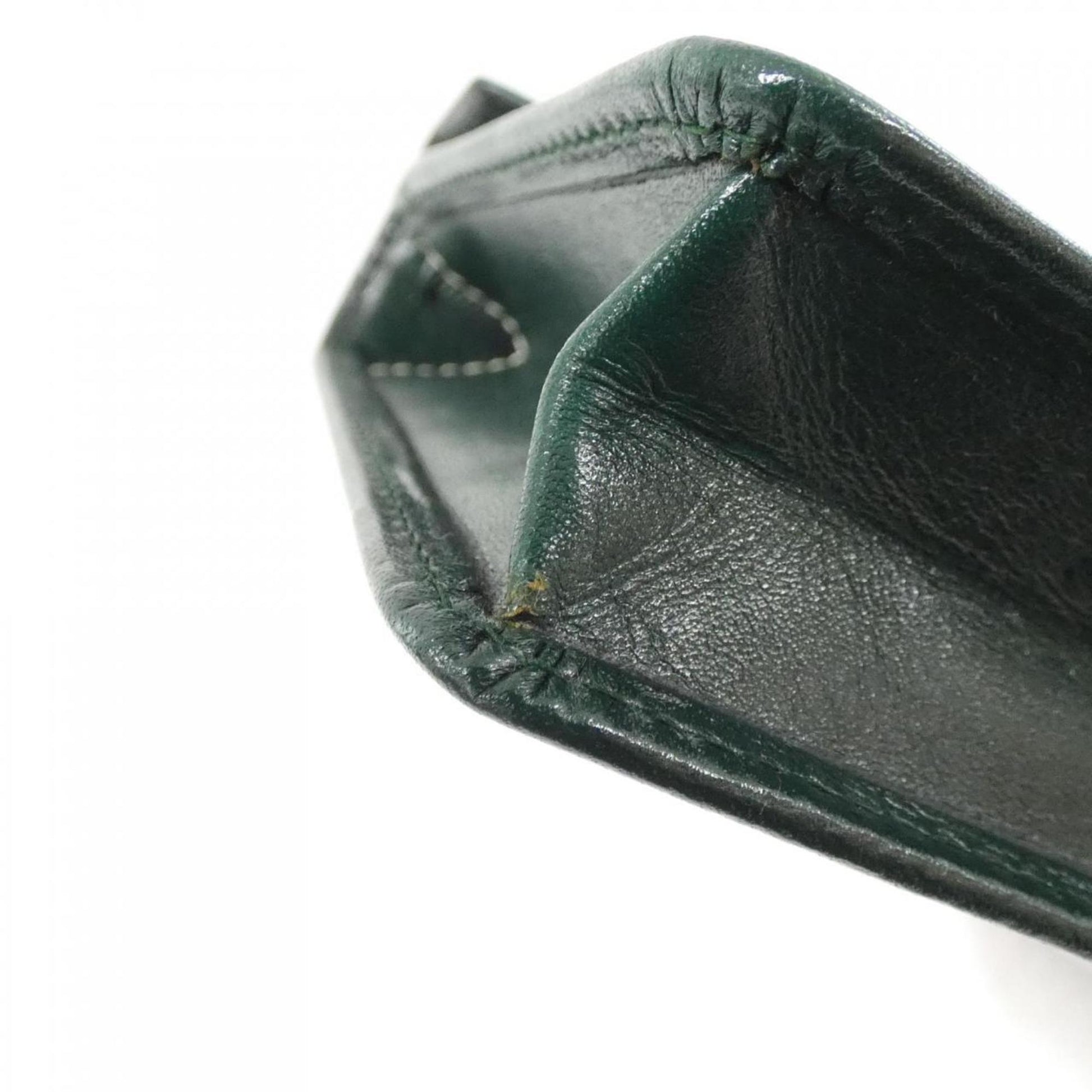 Christian Dior Green Leather Handbag  