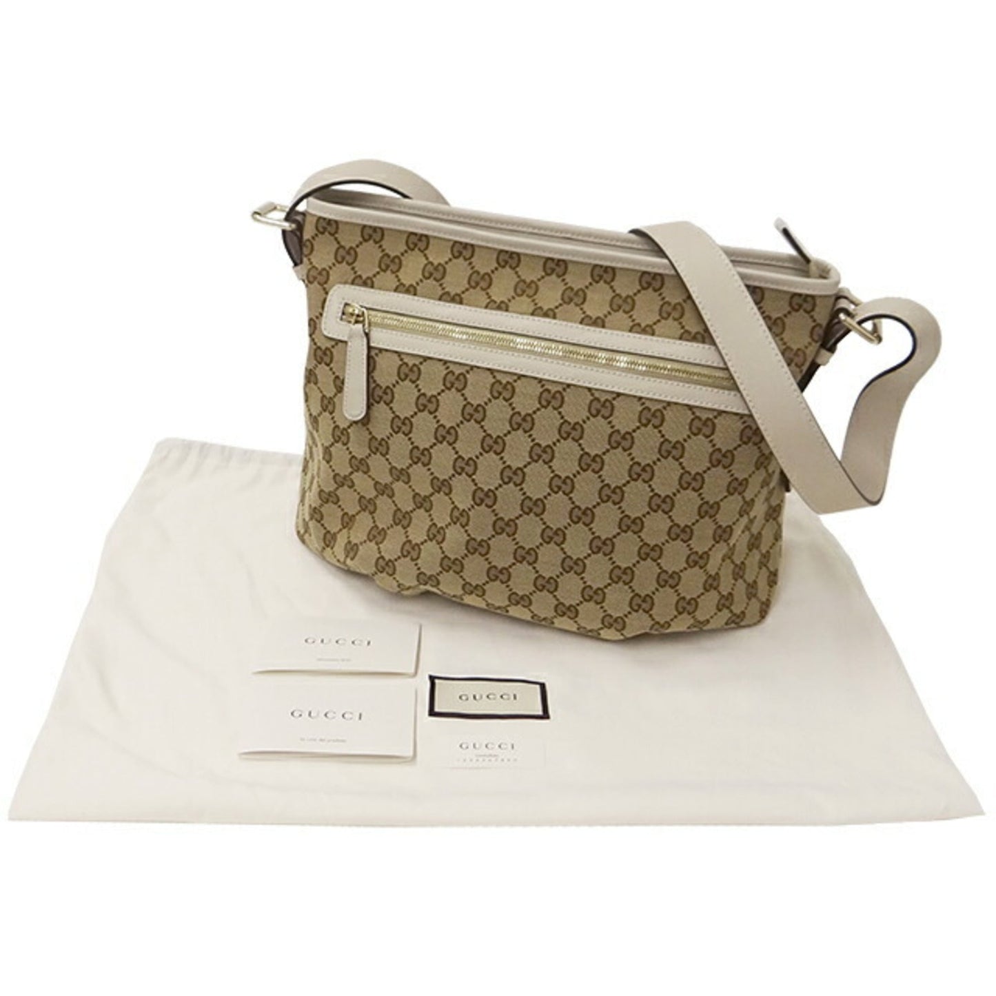 Gucci Canvas Shoulder Bag