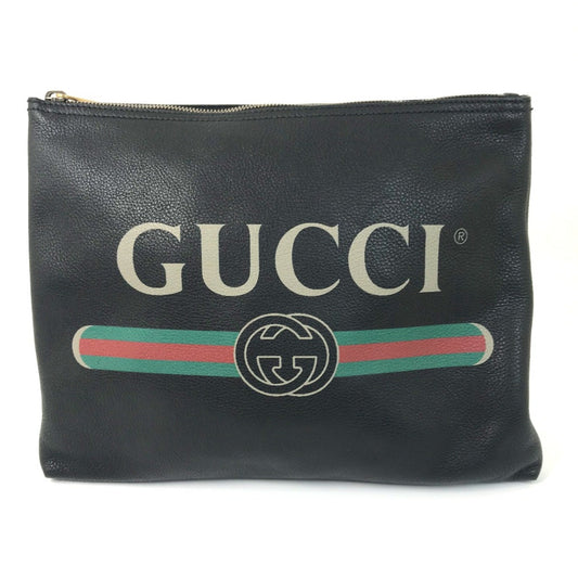 Gucci Leather Clutch