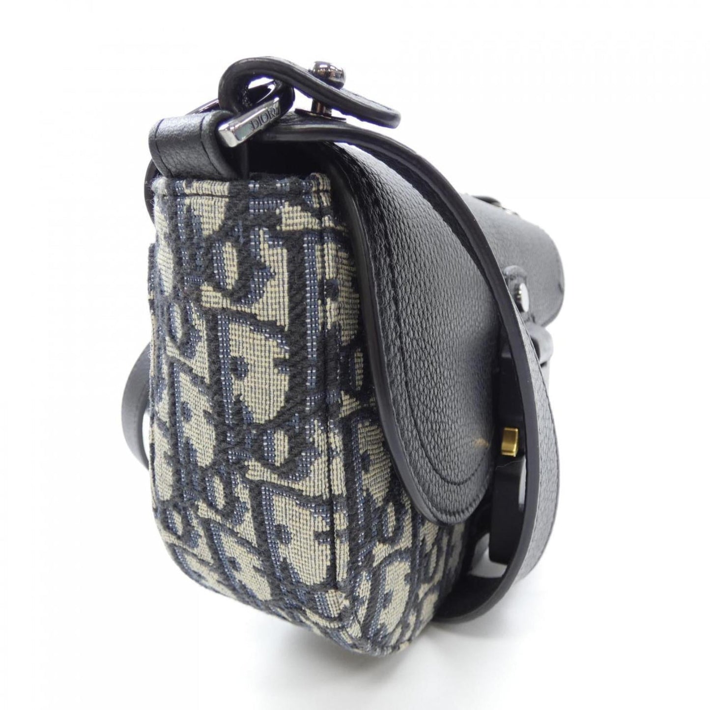 Christian Dior Beige Black Navy Handbag  