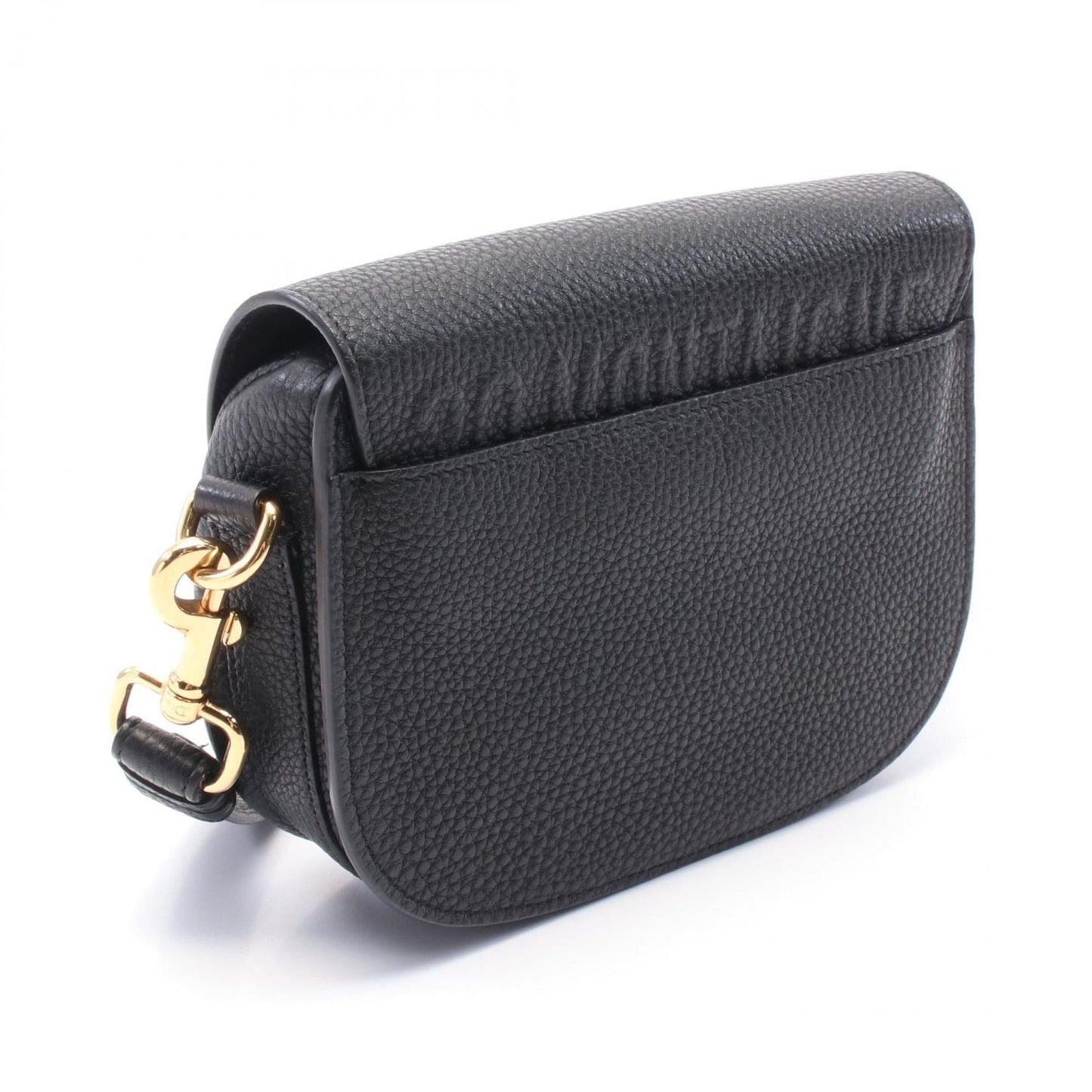 Christian Dior Black Leather Shoulder Bag  