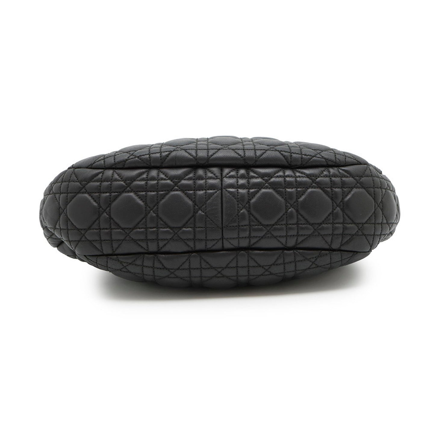 Christian Dior Black Leather Shoulder Bag  
