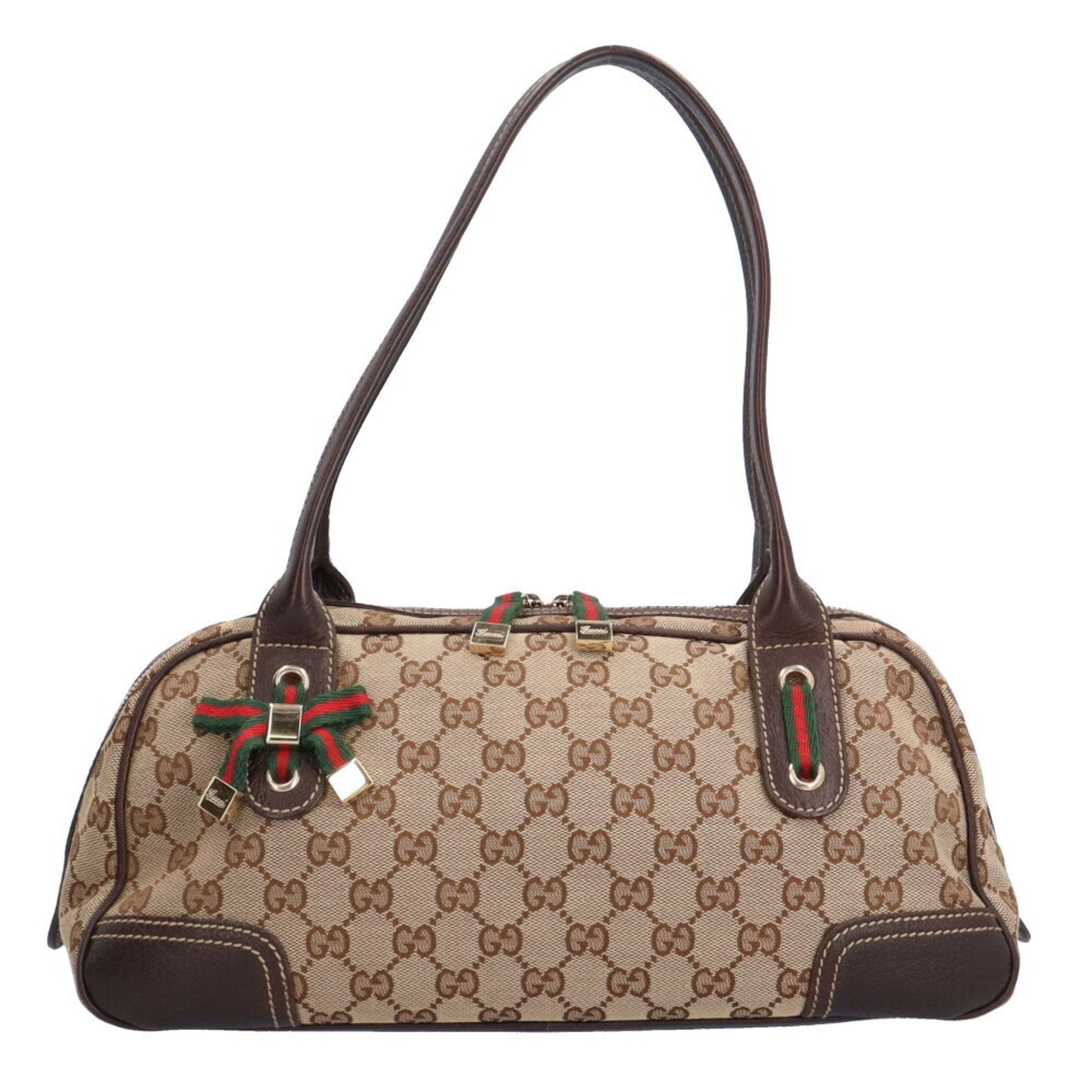 Gucci Canvas Shoulder Bag