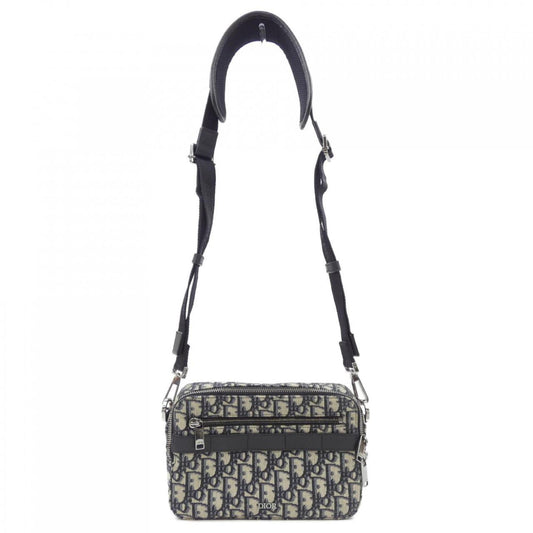 Christian Dior Beige Black Blue Handbag  