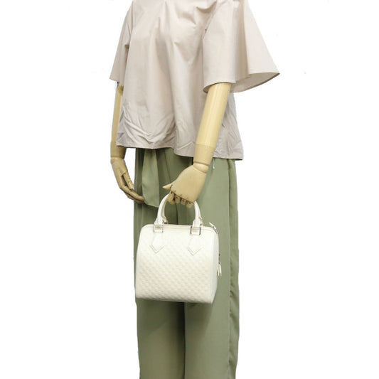 Louis Vuitton 2Way Bag Damier Facet M48903 White Women's Leather