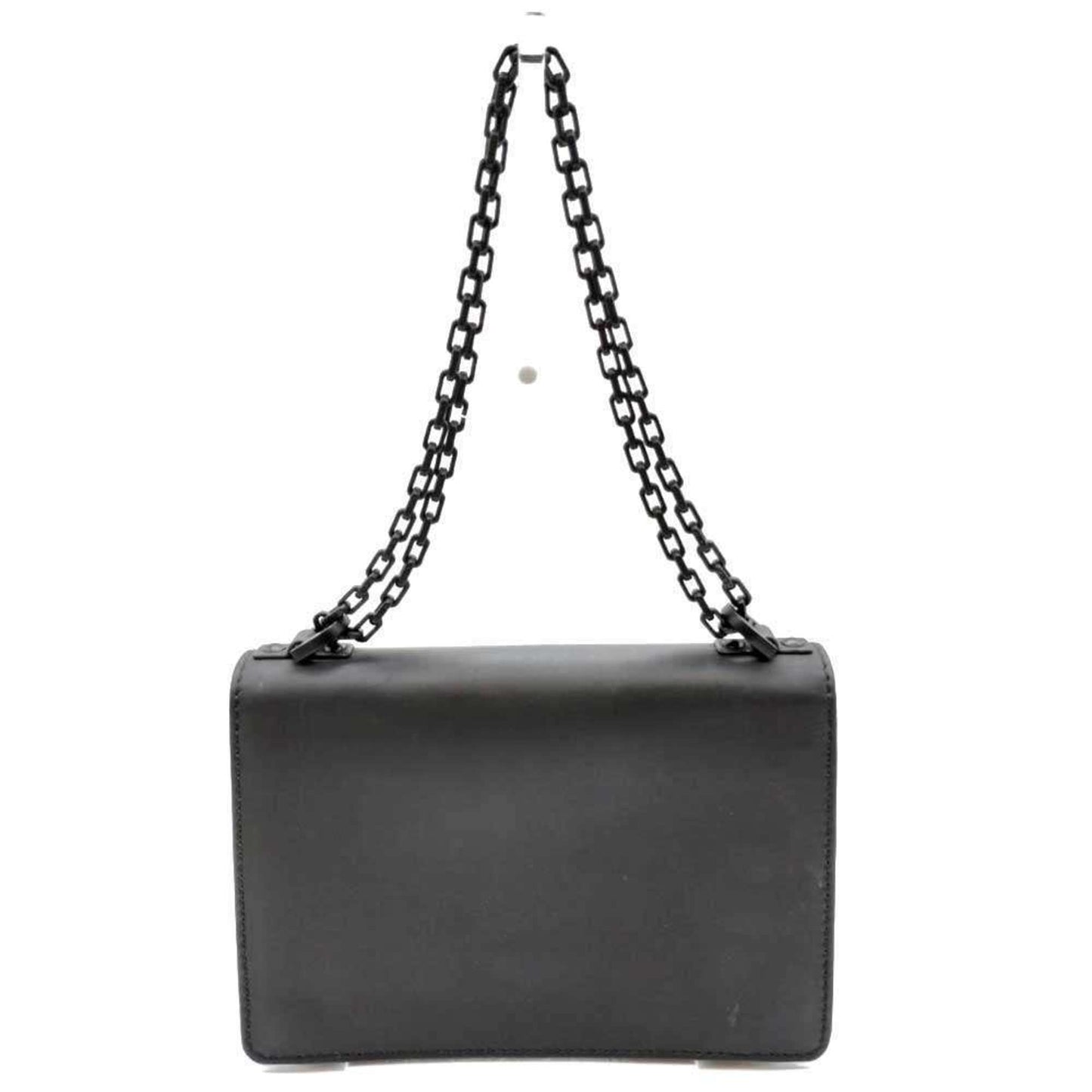 Christian Dior Black Leather Shoulder Bag  