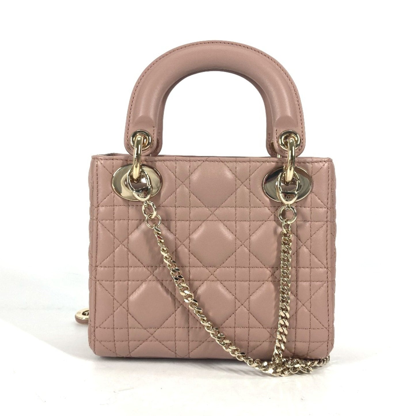 Christian Dior Beige Leather Handbag  