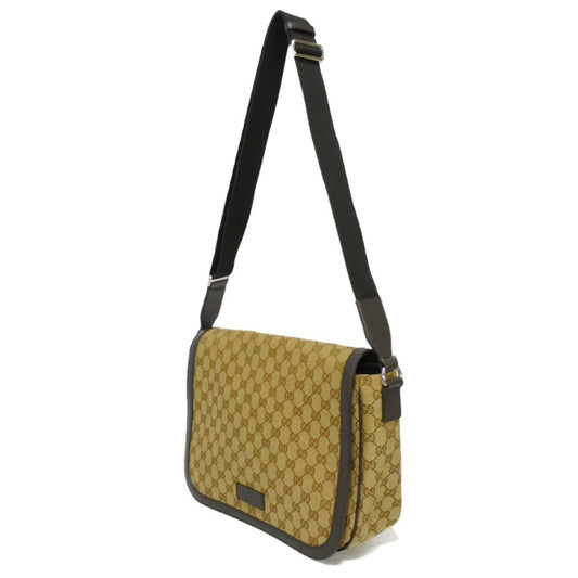 Gucci Leather Canvas Crossbody