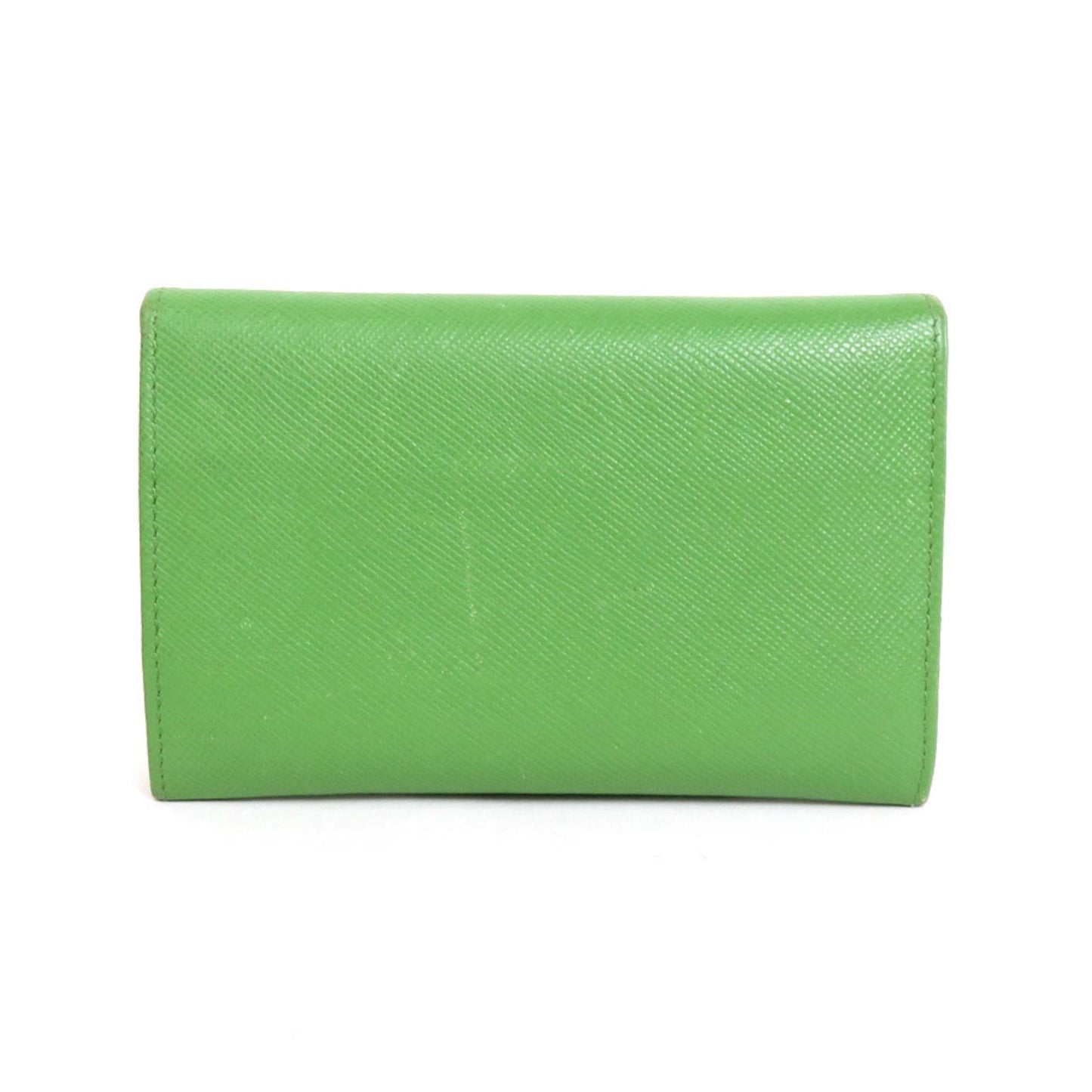 Prada coin case leather light green unisex Luxury Handbag