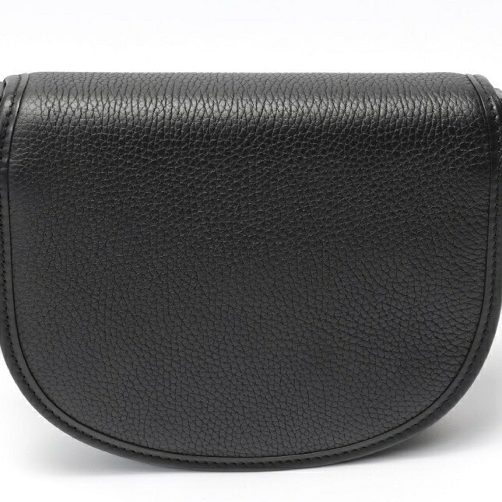 Christian Dior Black Leather Shoulder Bag  