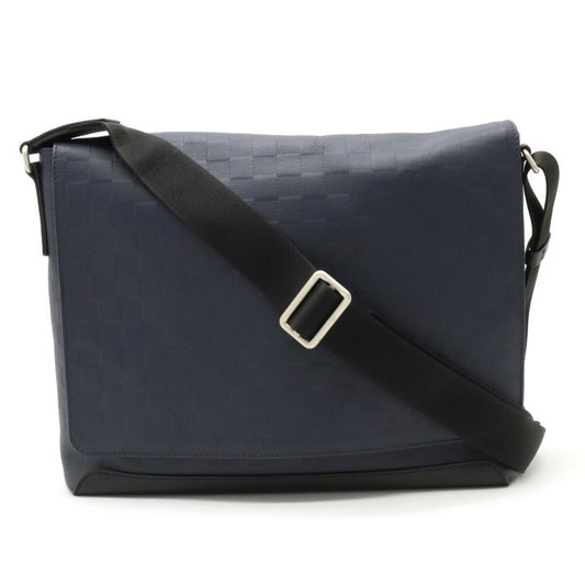 LOUIS VUITTON Damier Infini District MM Shoulder Bag Astral N41039