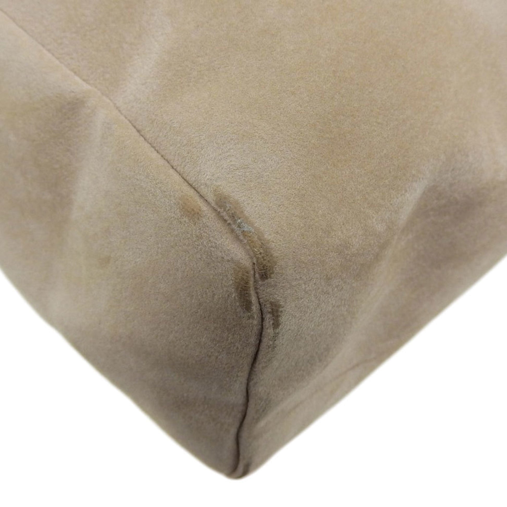 Gucci Beige Suede Handbag