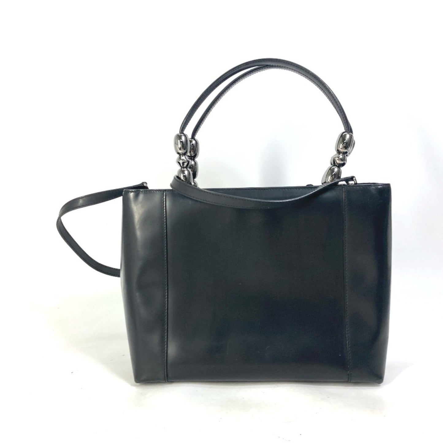 Christian Dior Black Leather Handbag  