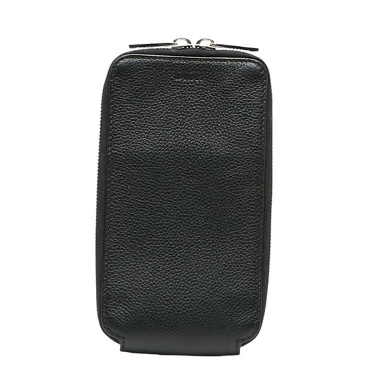 Christian Dior Black Leather Pouch  