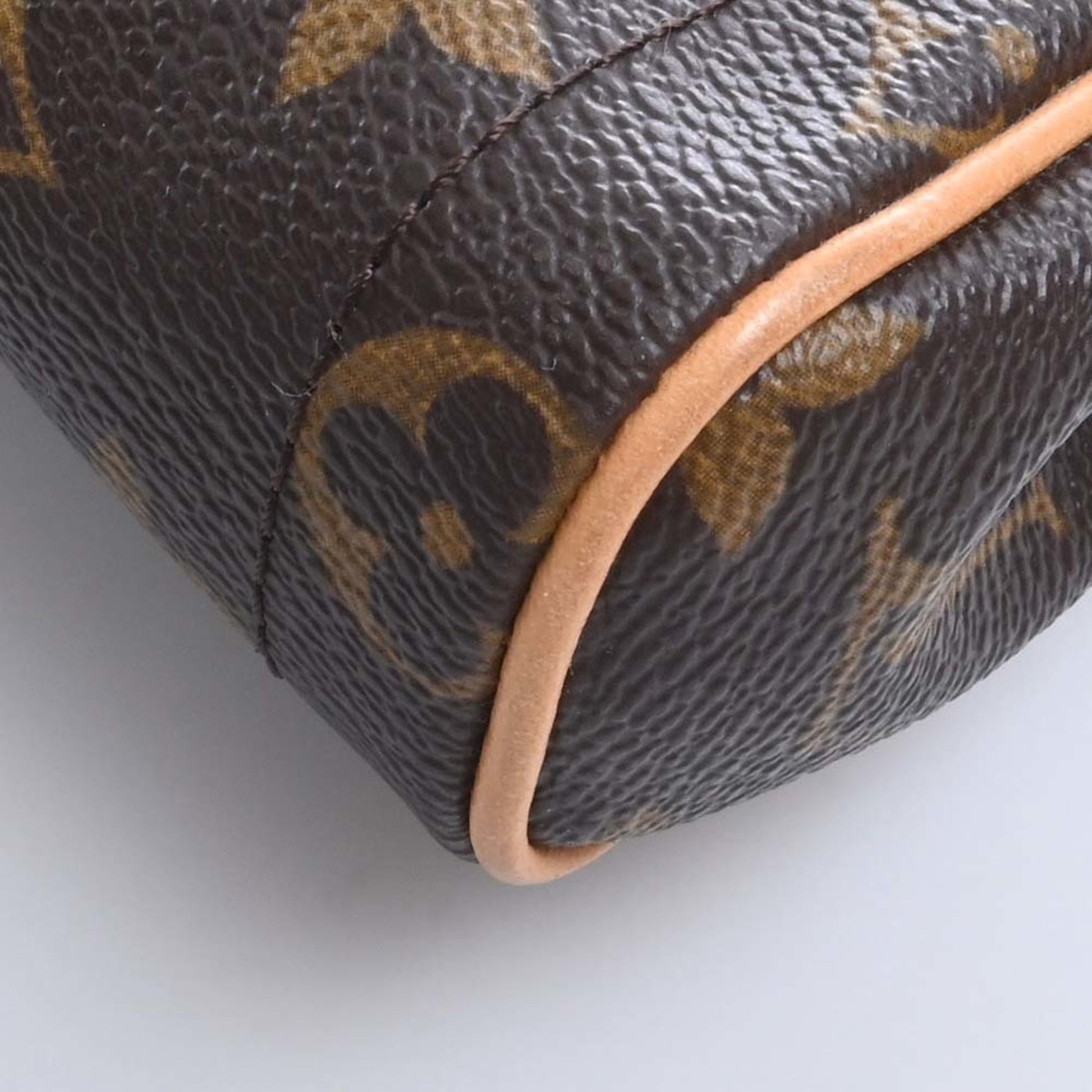 LOUIS VUITTON Monogram Pochette Beverly Shoulder Bag Brown Women's
