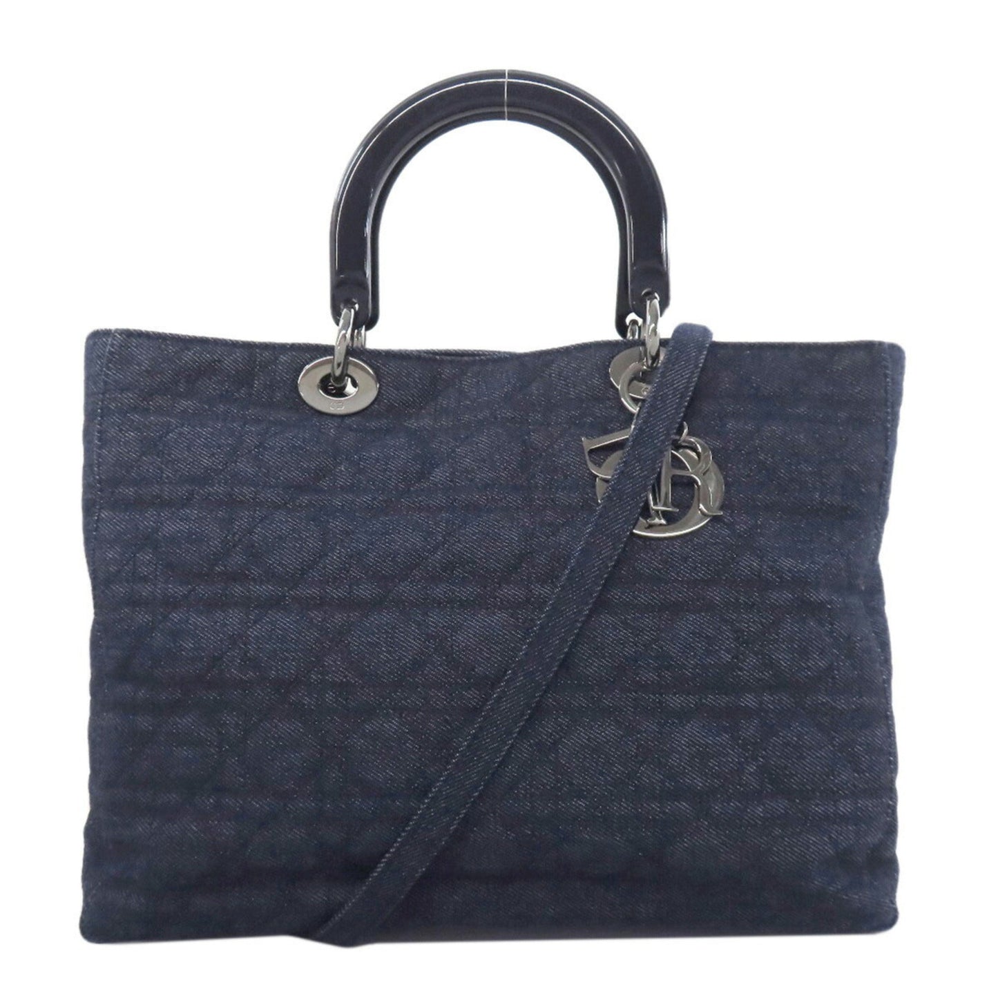 Christian Dior Navy Denim Handbag  