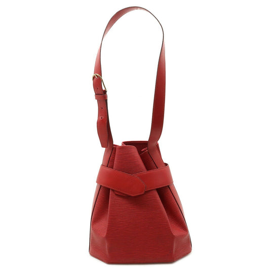 LOUIS VUITTON Epi Sac De Paul PM Shoulder Bag Castilian Red M80207