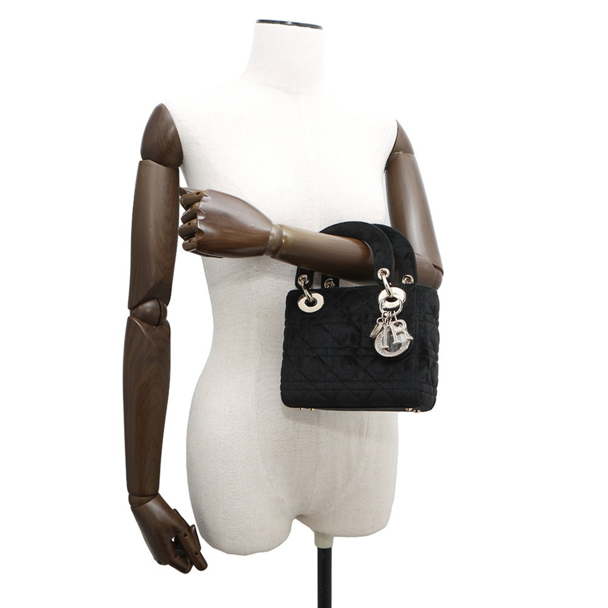 Christian Dior Black Leather Handbag  