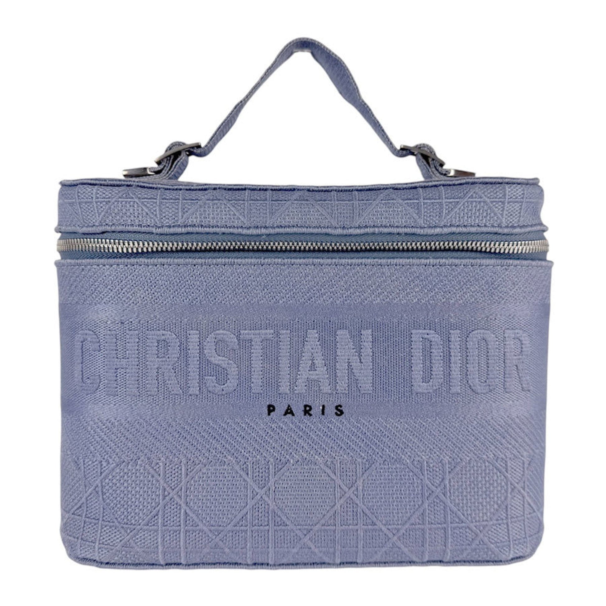 Christian Dior Blue Canvas Handbag  
