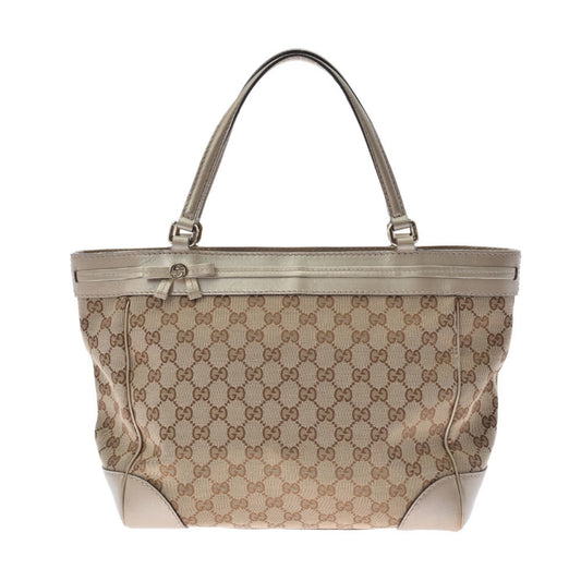 Gucci Leather Canvas Tote Style 64