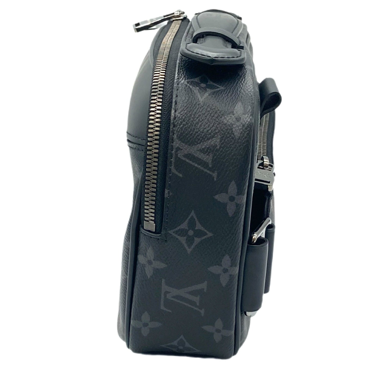 LOUIS VUITTON Bum Bag Monogram Eclipse Handbag Shoulder Body Black Women Men