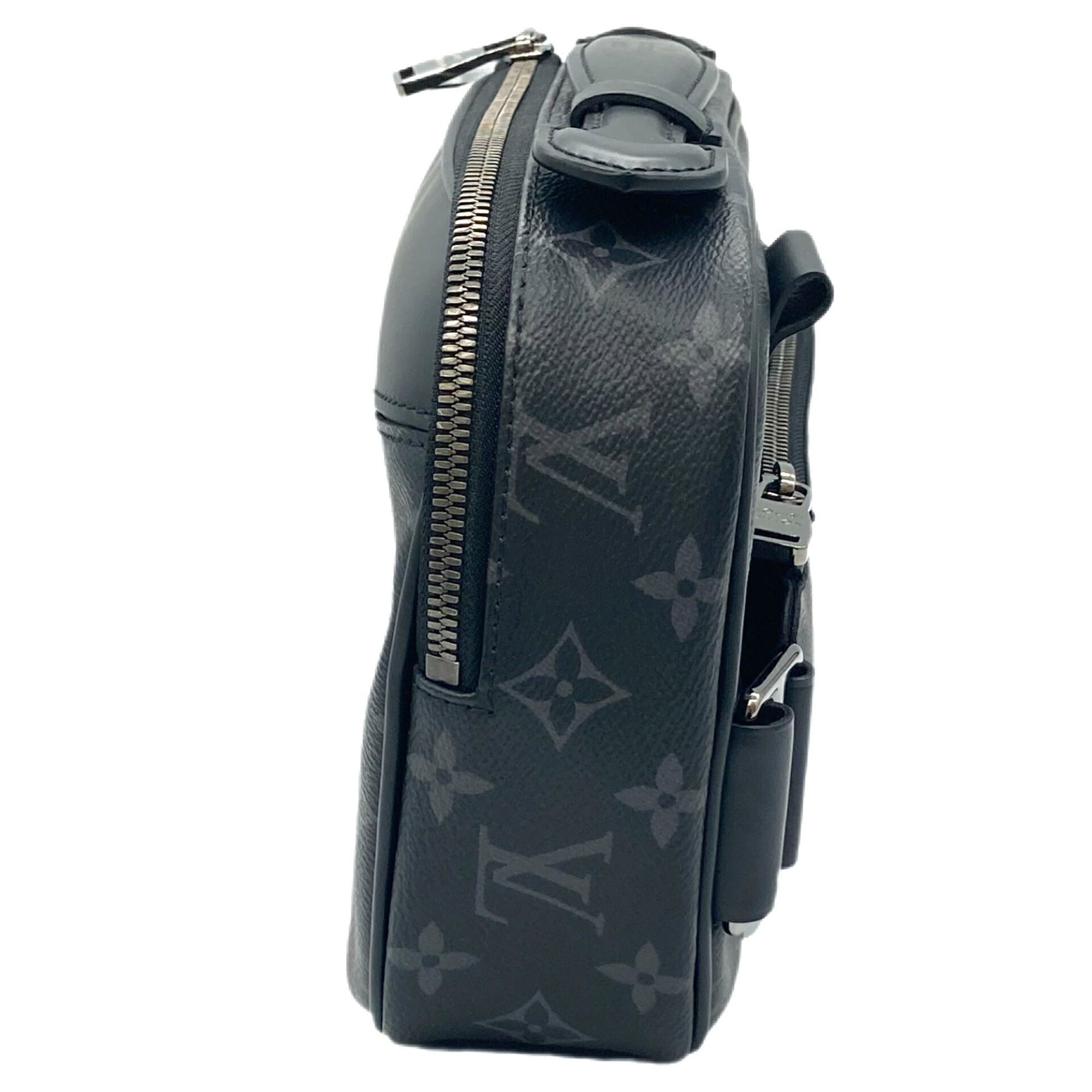 LOUIS VUITTON Bum Bag Monogram Eclipse Handbag Shoulder Body Black Women Men