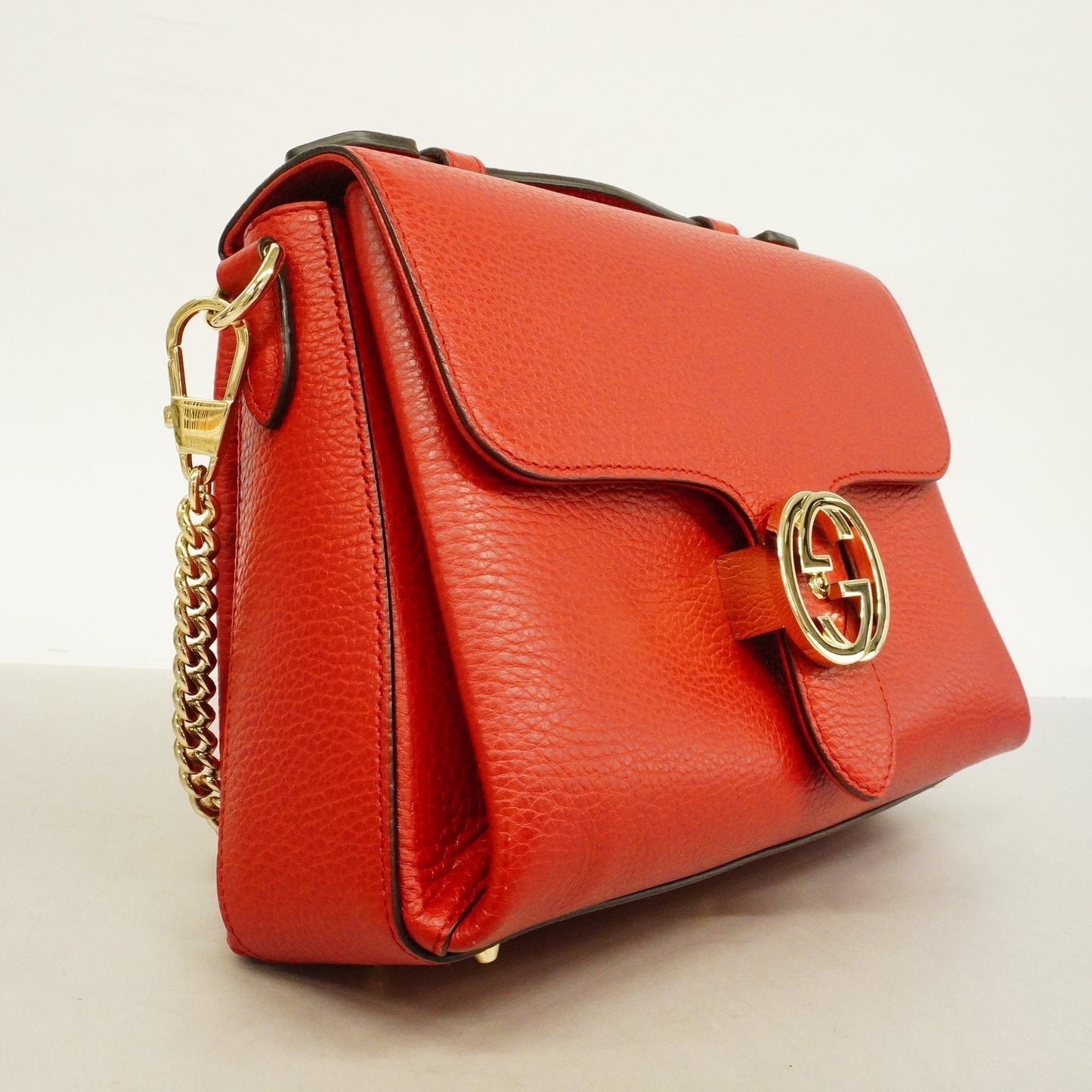 Gucci Interlocking G Leather Handbag Style 2