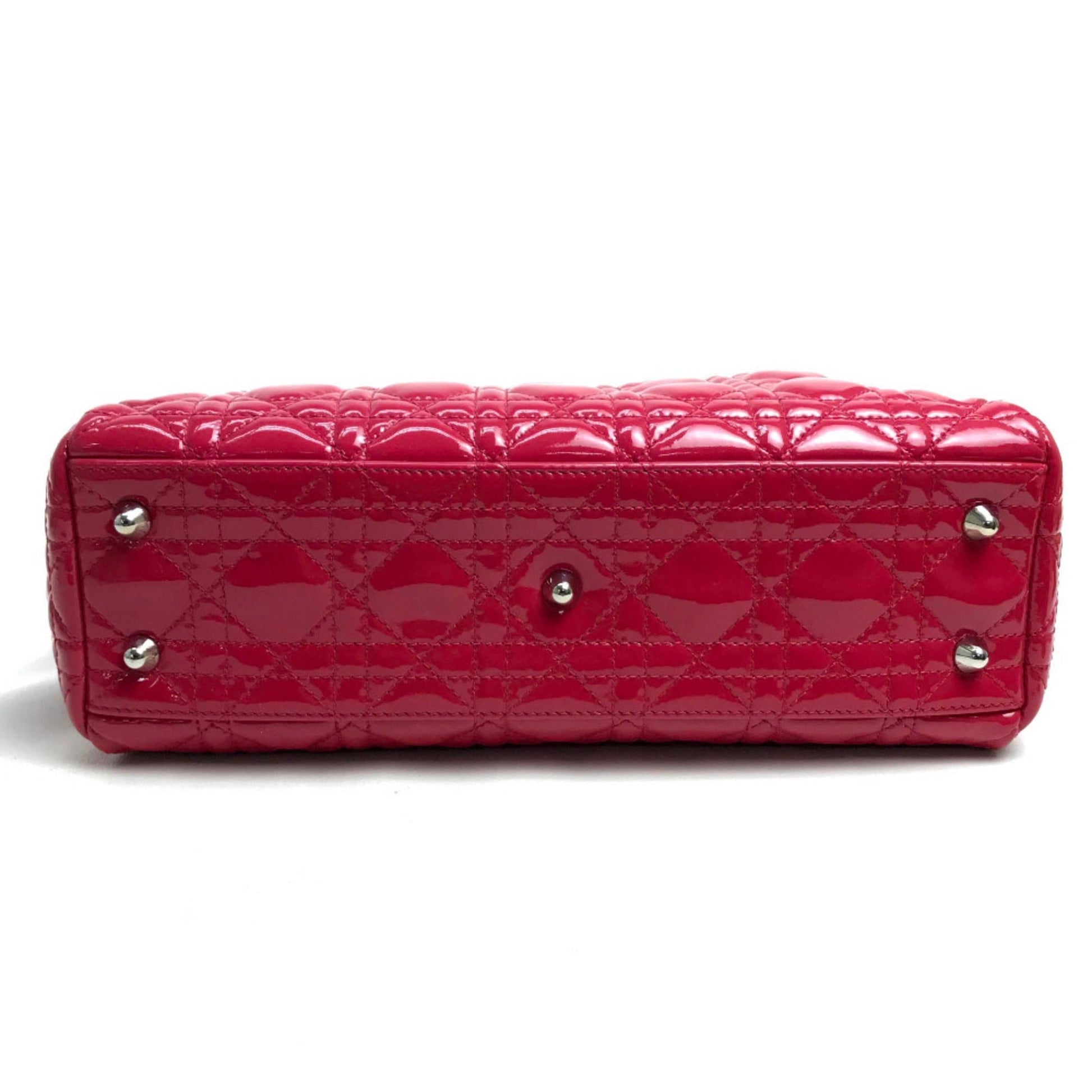 Christian Dior Pink Leather Handbag  