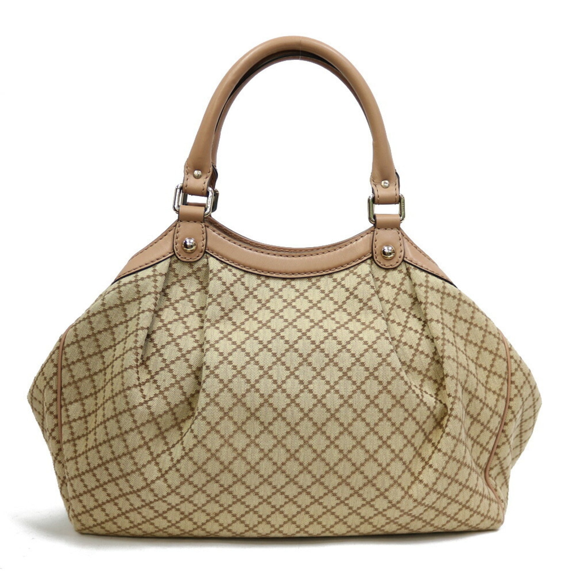 Gucci Beige Canvas Handbag Style 2