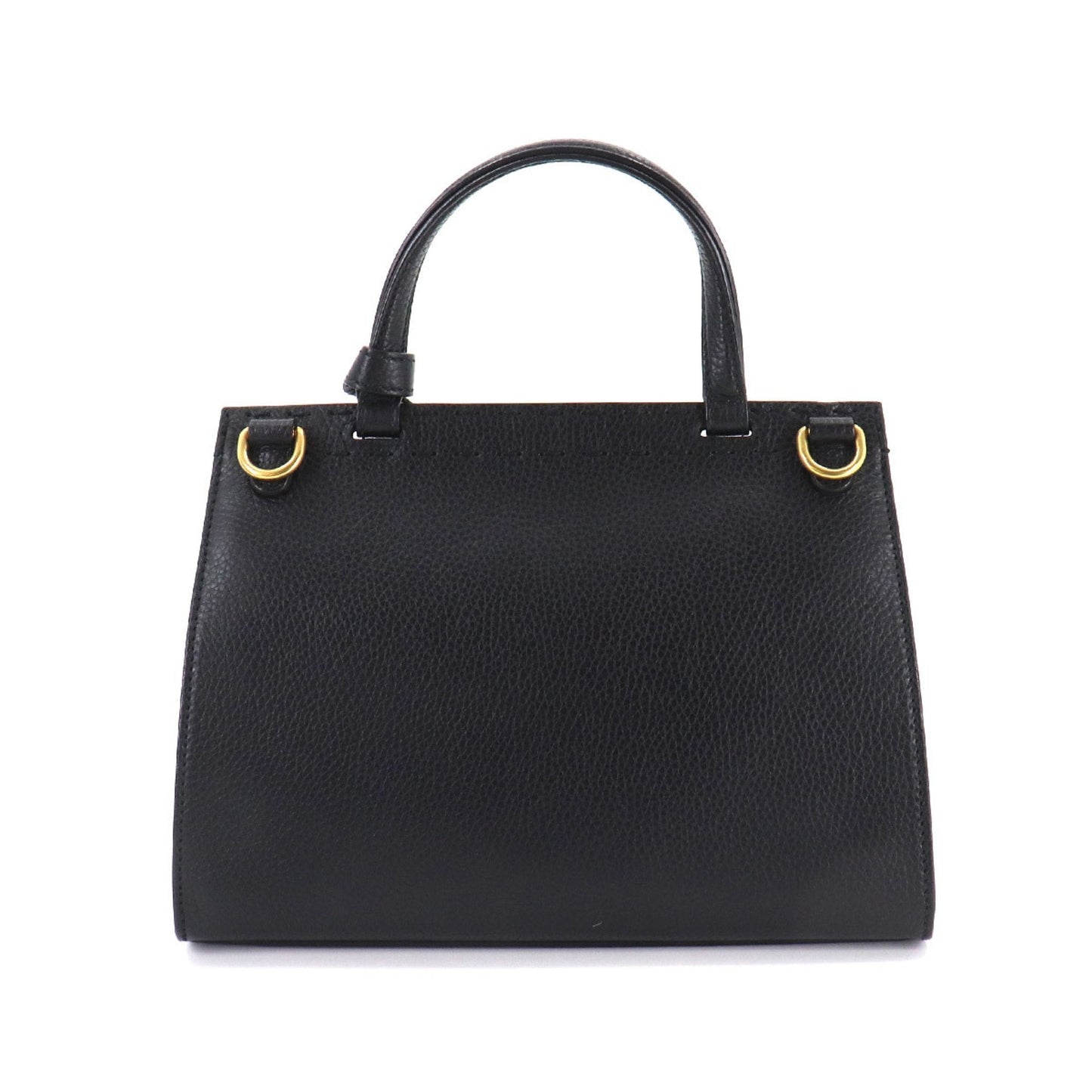 Gucci GG Marmont Black Leather Shoulder Bag Style 2