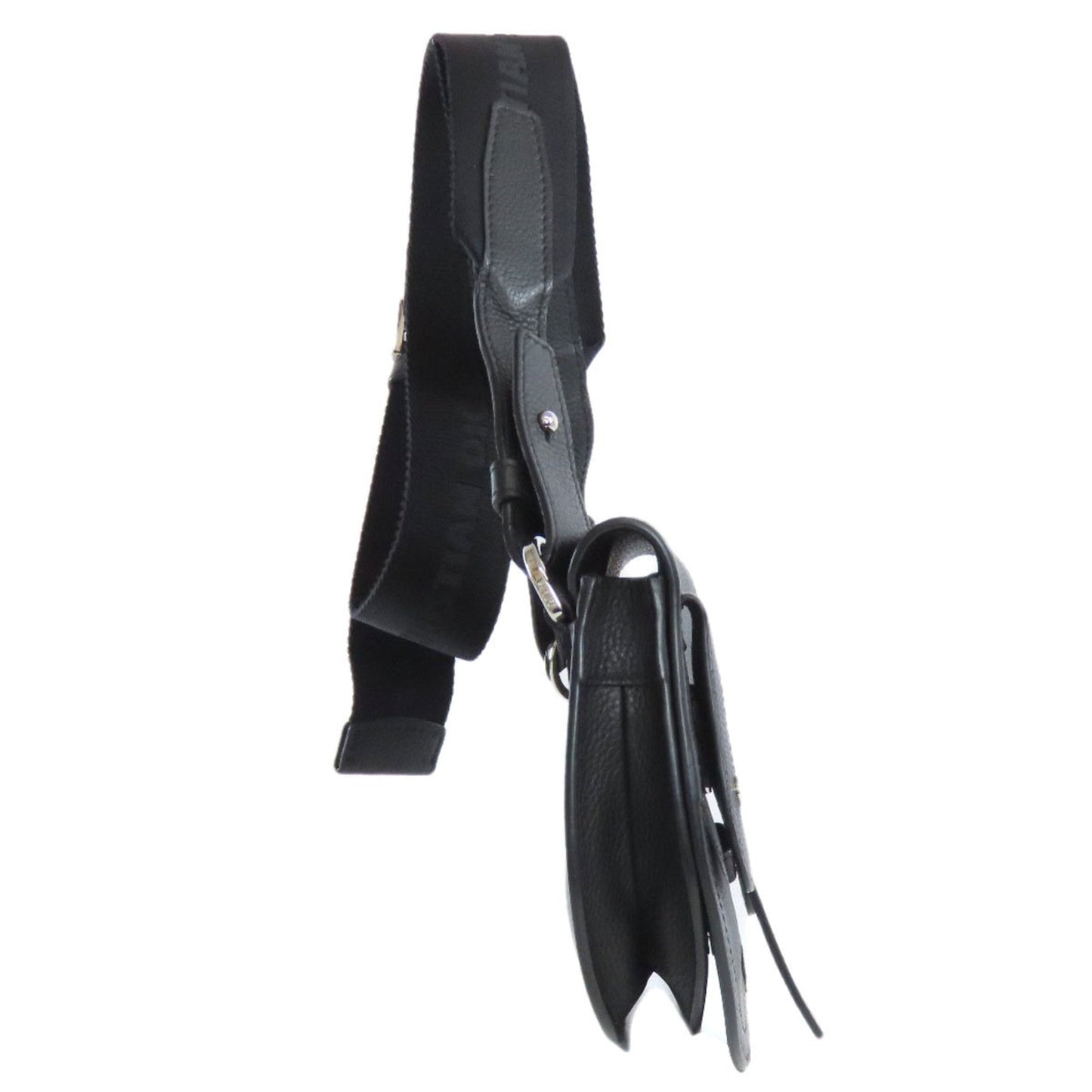 Christian Dior Black Leather Shoulder Bag  