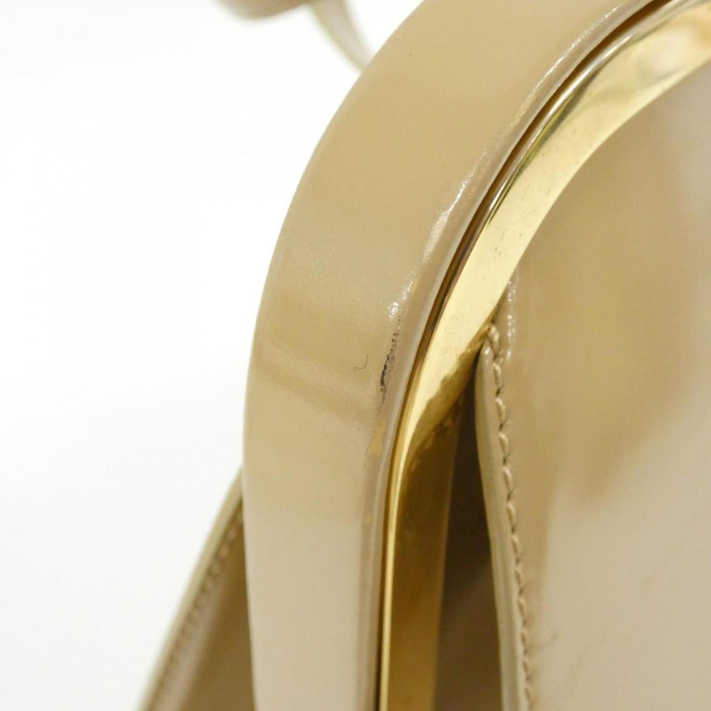 Christian Dior Beige Leather Handbag  