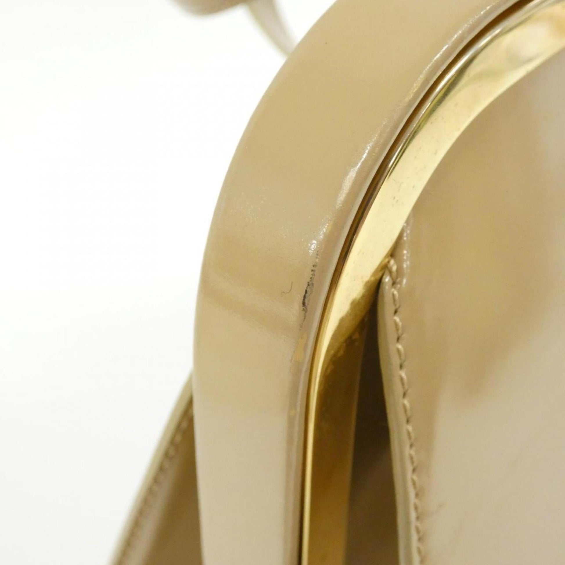 Christian Dior Beige Leather Handbag  
