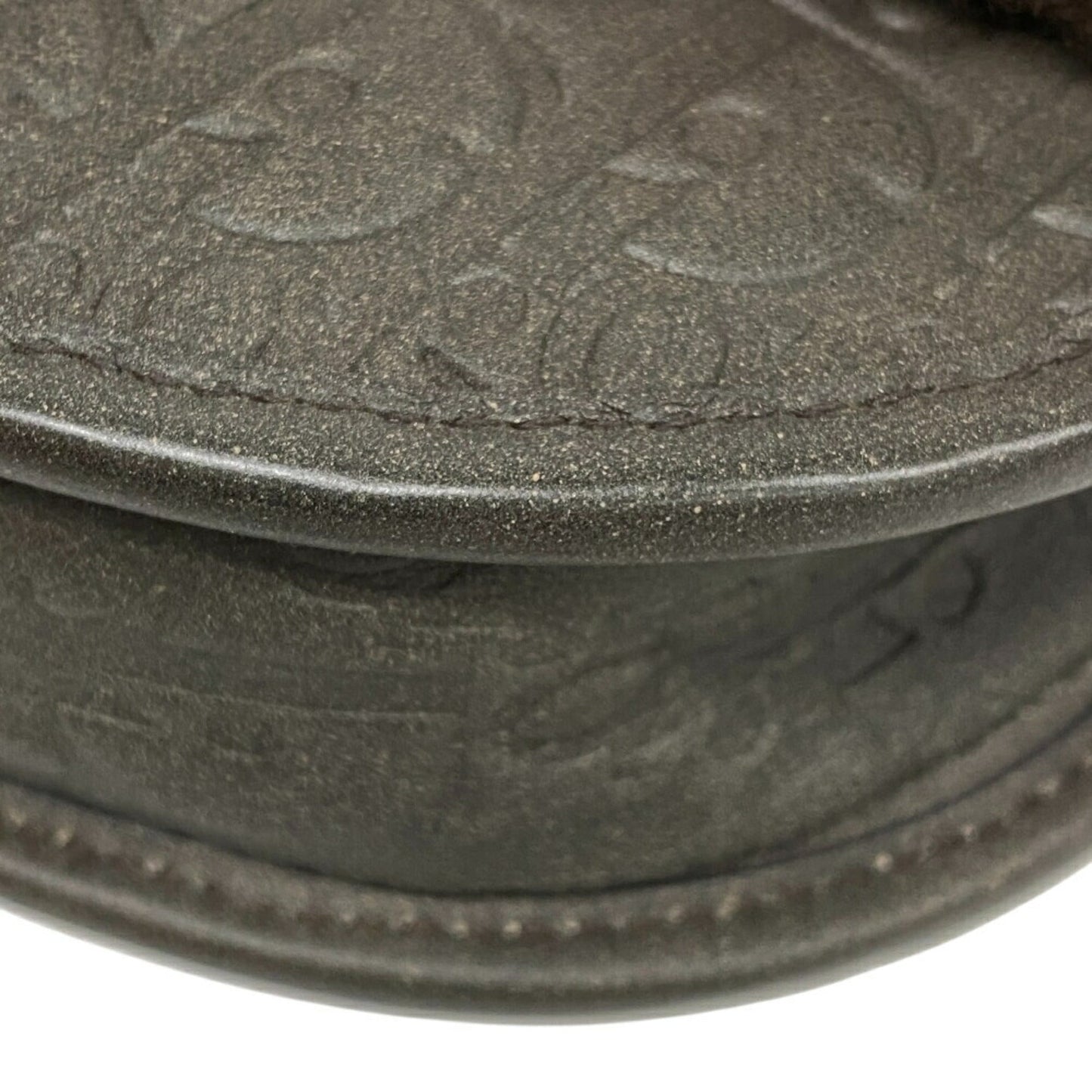 Christian Dior Brown Leather Shoulder Bag  