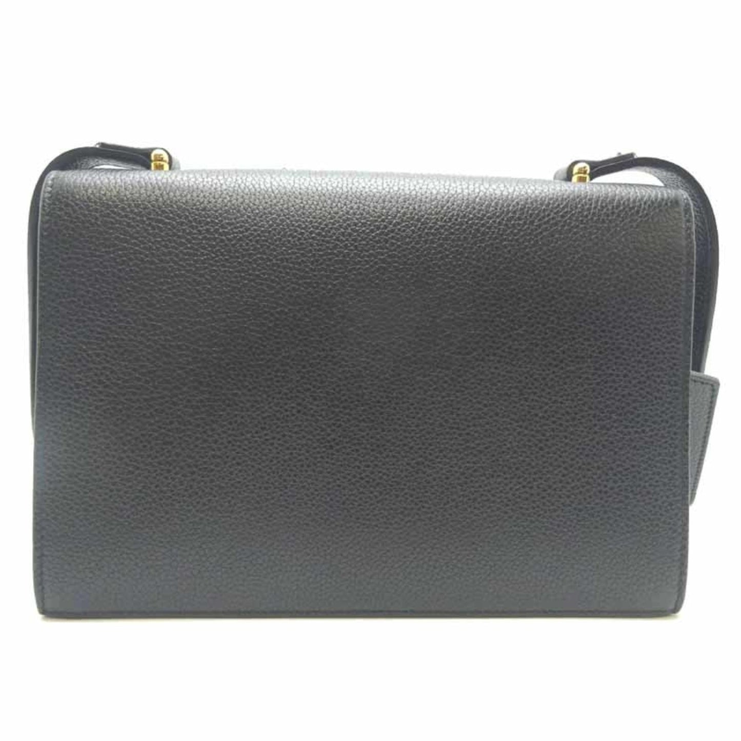 Gucci Black Leather Shoulder Bag Style 9