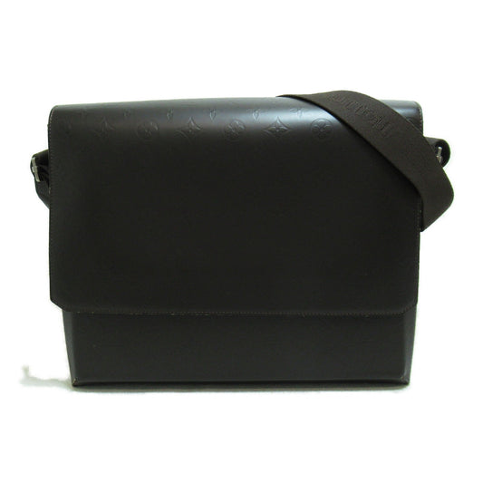 LOUIS VUITTON Fonzie Brown Dark brown Monogram / Grasse Calfskin [cowhide] M46570