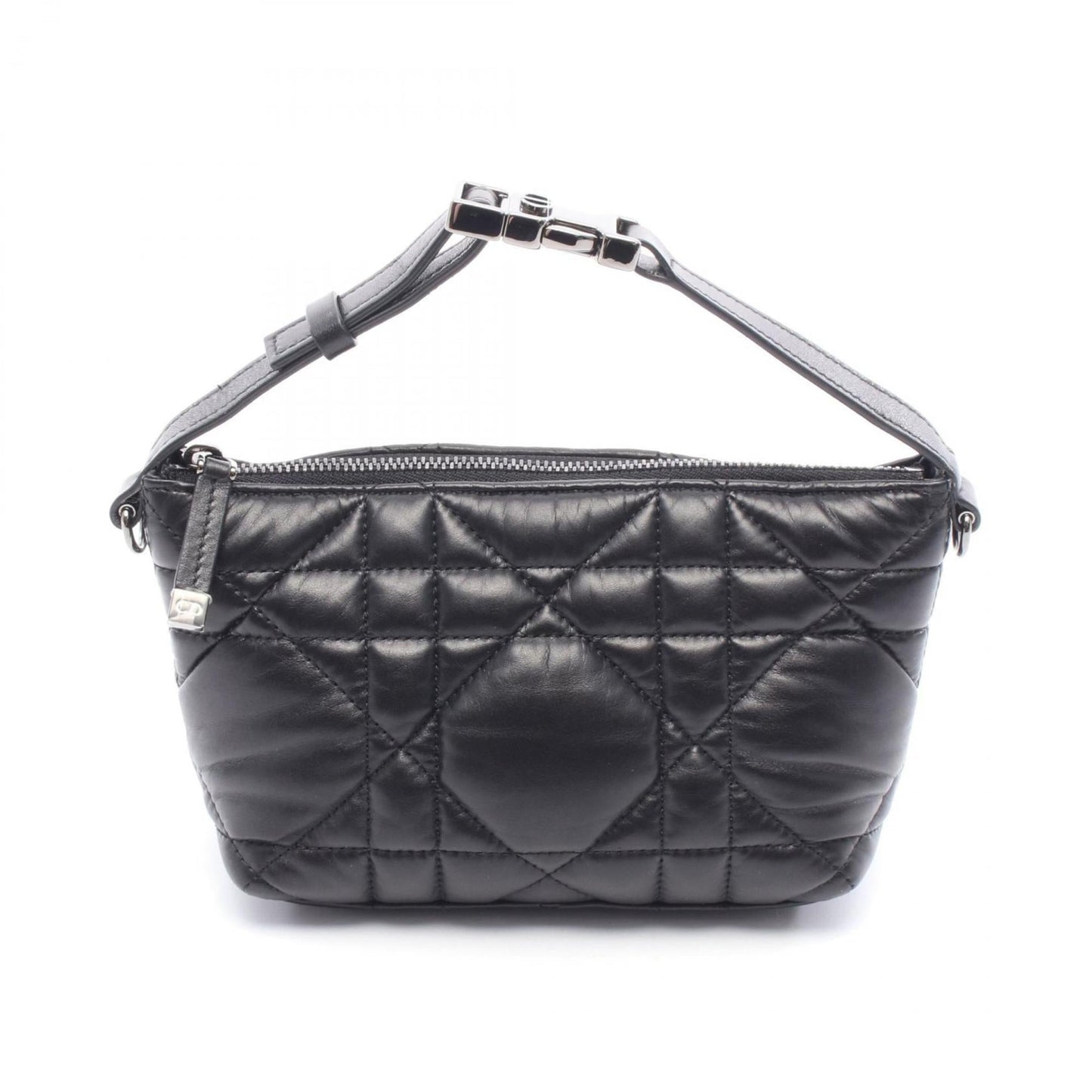 Christian Dior Black Leather Handbag  