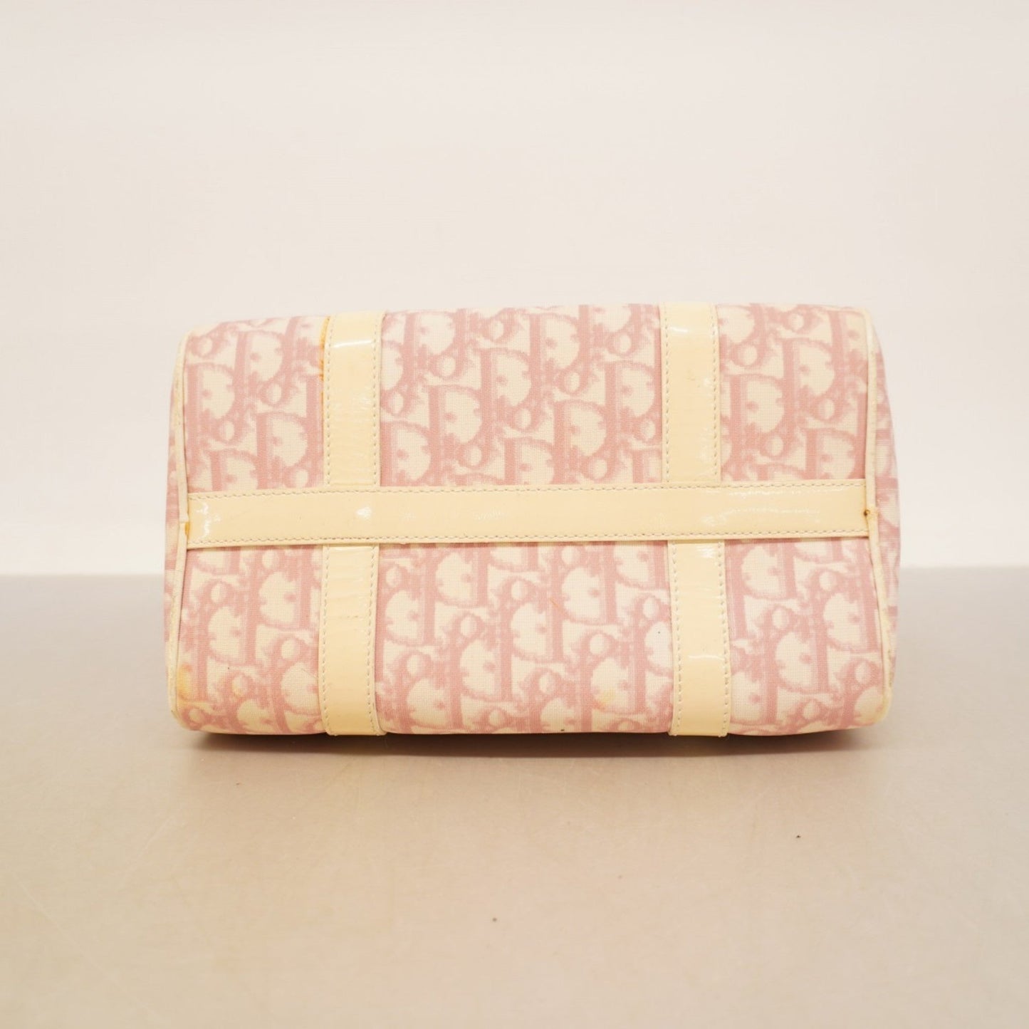 Christian Dior Ivory Pink Pvc Handbag  